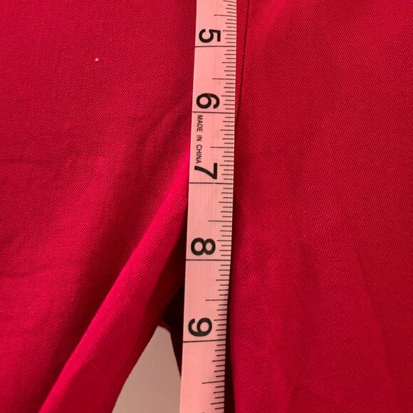 J.Crew Bright Pink Slim Fit Ankle Pants | Size 00 Mint Condition - Picture 3 of 4